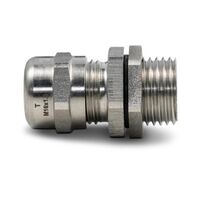 Cable Gland Stainless Steel 316 M16 Unarmoured Cable Diameter 4-8mm Thread Length 12mm