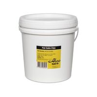 Cable Clip Flat Polyethylene Width-12mm White 5000 Pack