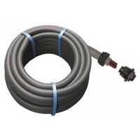 Flexible Conduit Smooth PVC 40mm Length 15m Roll Grey