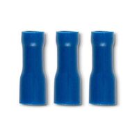 Crimp Terminal Quick Disconnect Fully Insulated 1.5-2.5mm² Female Width 4.8mm Blue 50 Pack