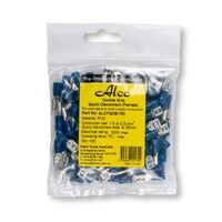 Crimp Terminal Quick Disconnect Insulated 1.5-2.5mm² Width 6.3mm Blue