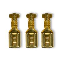 Crimp Terminal Non-Insulated Quick Disconnect 1.5-2.5MM² Width 4.8mm x 0.8mm