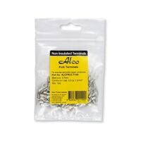 Crimp Terminal Non-Insulated Fork 3.7mm Cable 0.5-1.5mm² 100 Pack