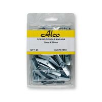 Spring Toggle Metal Round Head Screw Diameter M5 x Length 50mm