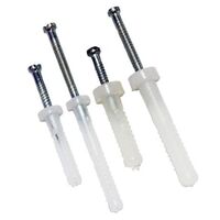 Nylon Nail Anchor Round Head Diameter 5mm x Length 38mm 50 Pack