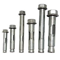 Hexagonal Head Sleeve Bolt Anchor Mechically Galvanised 8mm x Length 65mm