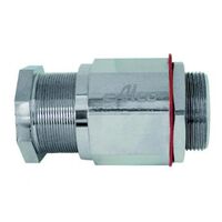 Cable Gland Brass Hazardous Weatherproof M75 Unarmoured Cable Diameter 53-64mm Thread Length 25mm