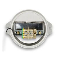 Junction Box 3x20mm Bottom Entry IP68 Active Terminals 4x 2.5mm² 1x Earth 2x Cross Connects