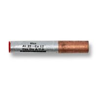 Crimp Lug Bi-Metal - Aluminium 25mm² - Copper Stalk Diameter 12mm