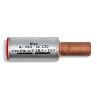 Crimp Link Bimetal Reducing 240mm² Aluminium - 120mm² Copper
