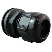 Solar Cable Gland Nylon M25 Cable Hole Seals 2x5mm IP68