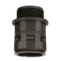 Corrugated Conduit Fitting Nylon M32 Straight