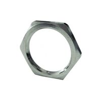 Brass Locknut Nickel Plated M12 Thread