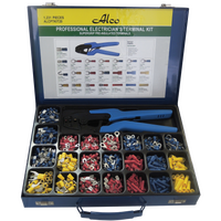 Electricians Crimp Terminal Professional Kit With Crimper 1231 Pieces
