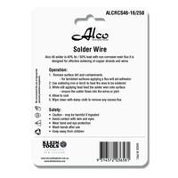 Resin Core Solder SN40/PB60 Diameter 1.6mm 250g Reel