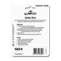 Resin Core Solder Lead Free Diameter 1.6mm 250g Reel