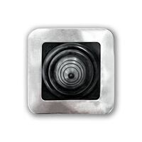 Flashing Conduit / Pipe Aluminium Base Suit Diameter 0-35mm UV Stabilized EPDM 20 Pack