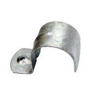 Half Saddle Metal HDG Plated Suit 25mm Conduit 100 Pack
