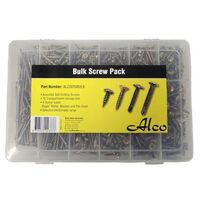 Bulk Pack Screws 11 Sizes 1100pcs Total