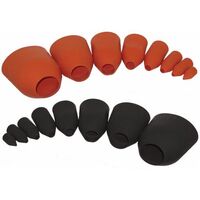Cable Gland Shroud 62-114mm Silicone Black -Soft