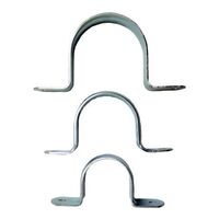 Full Saddle Metal Zinc Plated Suit 50mm Conduit 25 Pack