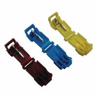 T-Tap Insulated Female Terminal Cable 0.5-1.5mm² Red 25 Pack