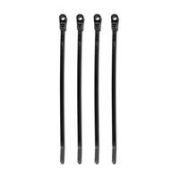 Nylon Cable Tie 200mm x 4.6mm Standard Duty With Mounting Head Black