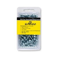 Masonary Wall Fix Anchors Pan Head Philips Drive Diameter 6mm x Length 32mm