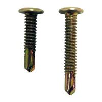 Pancake Wafer Head Screw Drill Point 10g Length 30mm 100 Pack