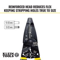Klein-Kurve™ Long-Nose Wire Stripper, Wire Cutter, Crimping Tool
