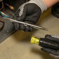 Multi-Bit Screwdriver / Nut Driver, 11-in-1, Ph., Sl., Sq., Schrader Bits