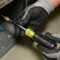 Multi-Bit Screwdriver / Nut Driver, 11-in-1, Ph., Sl., Sq., Schrader Bits