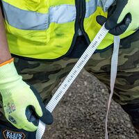 Conduit Measuring Pull Tape, 1250 lbs x 2000 ft