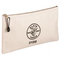 Zipper Bag, Canvas Tool Pouch to 32 x 18 x 2 cm