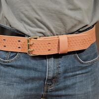 Heavy-Duty Embossed Tool Belt (Medium)