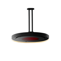 Eclipse Smart-Heat Electric Heater | 3000W Power | Dimmable LED Lighting & Twin Pole | IP54 Rated | @Each of 1 | by Bromic