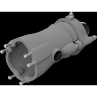 KANL Armoured Gland 105-110mm | High-Grade Corrosion Resistant Metal | Secure for High Voltage | by Ausproof