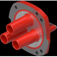 KA Comp Ring Kit 95mm | Aluminium Compression Clamp | Unarmoured Design | by Ausproof