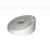 HIKVISION 1259ZJ Junction Box | Angled Ceiling Mount | Durable Plastic | Compatible with 21XX Vandal Domes | by HIKVISION