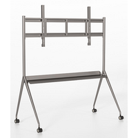 Interactive Whiteboard Mobile Bracket | Compatible with 86" Displays | Lockable Wheels & Sturdy Frame | by HIKVISION