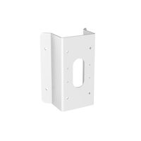 CCTV Corner Mount Bracket | Stainless Steel | Hikvision White Finish | by HIKVISION
