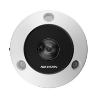 12MP Fisheye Camera | Panoramic 1.29mm Lens | IR 15m & Two-Way Audio | by HIKVISION