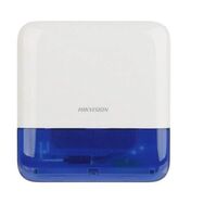 Wireless Outdoor Sounder | 433 MHz Two-Way Communication | 110 dB Alarm | IP65 Rated | by HIKVISION