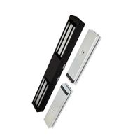 Electro Magnetic Double Maglock | 580kg Holding Force | Black Anodised Finish | Built-in Sensors | by LOX Locking