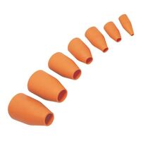 Cable Gland Shroud 29-62mm Silicone Orange - Soft