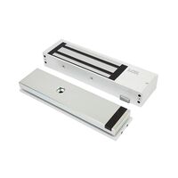 Electro Magnetic Single Maglock 580kg | Non Monitored | LED Status Light | Anti-Tamper Fixing Plate | by LOX Locking