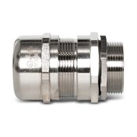 Cable Gland Brass EMC Gen 4 Weatherproof M32 Cable Diameter 16-25mm Thread Length 15mm