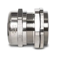 Cable Gland Brass EMC Gen 4 Weatherproof M63 Cable Diameter 34-44mm Thread Length 15mm