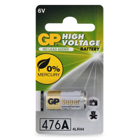 6V Alkaline High Voltage Battery | 105mAh Capacity | Long Shelf Life | Compact Size | @Card of 1 | by Powercell