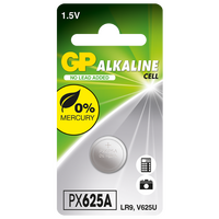 1.5V Alkaline Battery | 190mAh Capacity | Compact Size for Small Electronics | @Card of 1 | by Powercell
